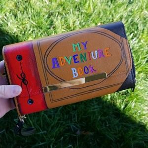 My Adventure Book hand painted wallet!